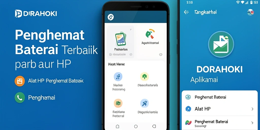 Tampilan antarmuka DORAHOKI yang sederhana dan informatif.