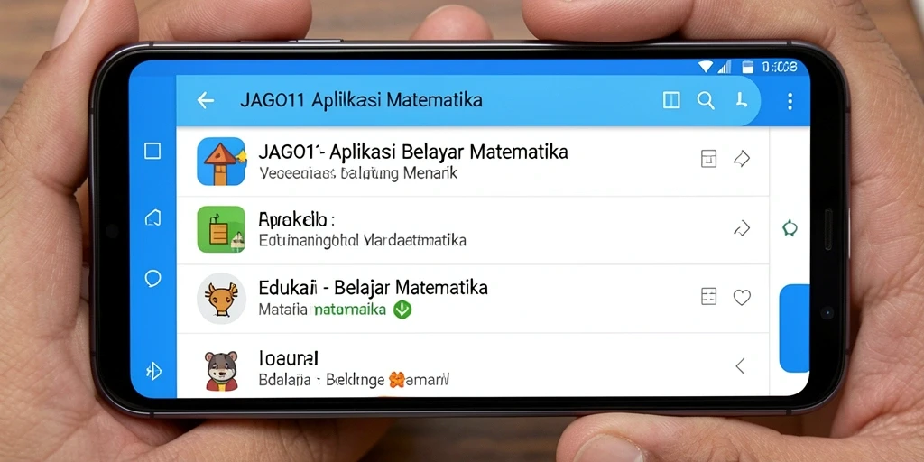 Tampilan antarmuka JAGO11 yang interaktif dan menarik.